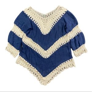 VIVID IMPORTERS Crocheted Top